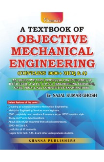 A Textbook of Objective Mechanical Engineering (Contains 9000+ MCQ & A) 