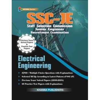 E_Book SSC-JE IN ELECTRICAL ENGINEERING (Previous years solved and practice paper)