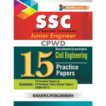 E_Book SSC-JE CPWD Recruitment Examination (Practice Papers)